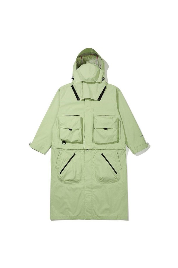 BOBCAT - 사파리/필드자켓 - Meso Hard Shell 2way Jacket - AVOCADO