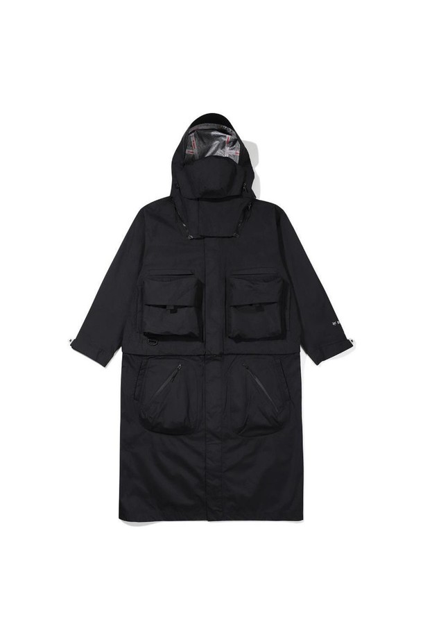 BOBCAT - 사파리/필드자켓 - Meso Hard Shell 2way Jacket - BLACK