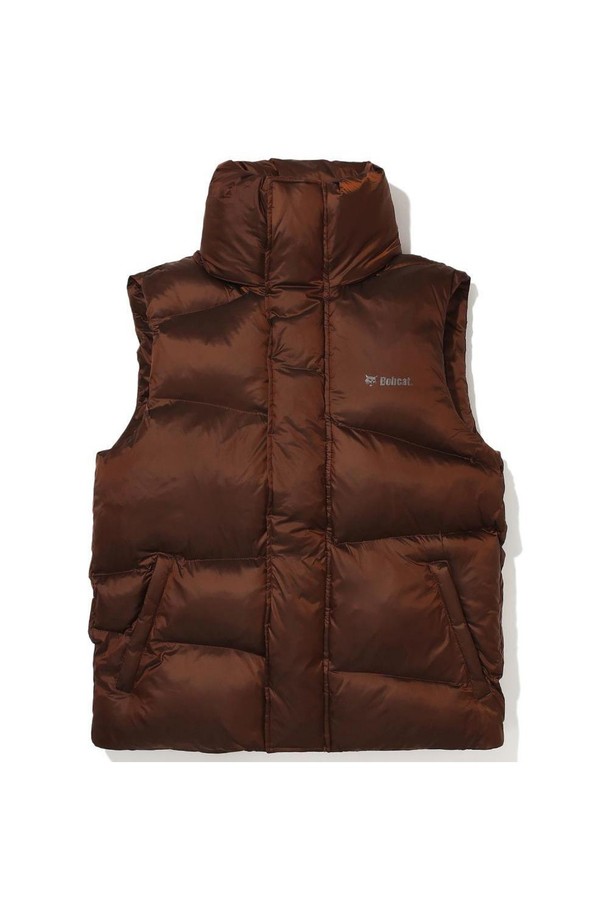 BOBCAT - 다운/패딩 - ECO BALL DOWN VEST - BROWN