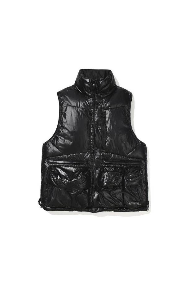 BOBCAT - 다운/패딩 - REVERSIBLE UTILITY DOWN VEST - BLACK