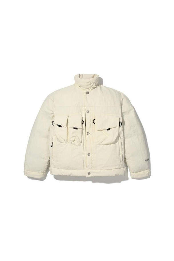 BOBCAT - 다운/패딩 - TRUCKER DOWN JACKET - IVORY