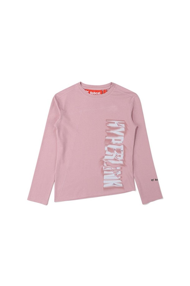 BOBCAT - 긴팔티셔츠 - WMS Graphic Long-Sleeve tee - PINK