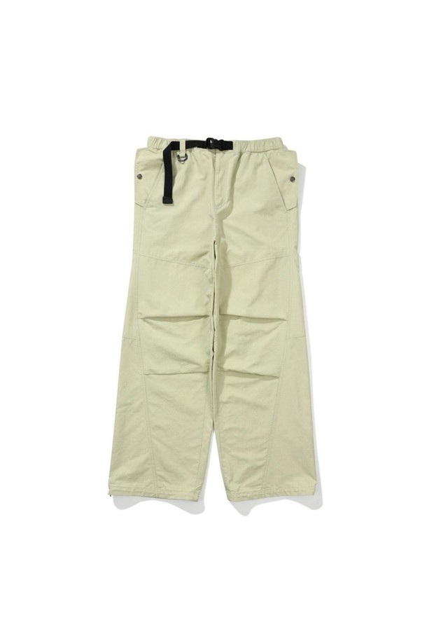 BOBCAT - 캐주얼팬츠 - DOUBLE POCKET PARACHUTE PANTS - AVOCADO