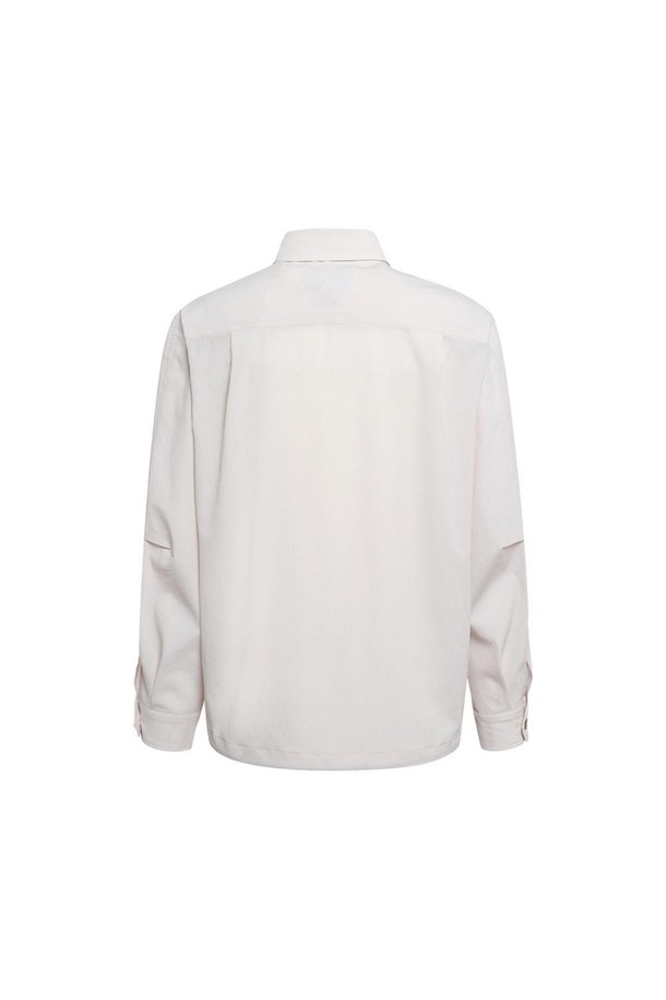 DAKS SHIRTS - 자켓 / 베스트 - [닥스셔츠] 폴리100 아웃포켓 셔켓 아이보리 (DKP1SHCL192I1)