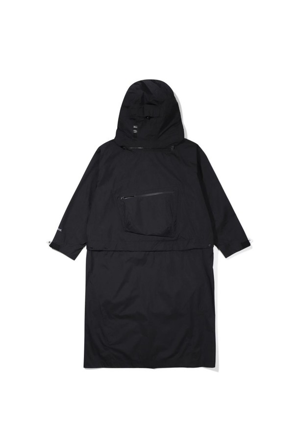 BOBCAT - 사파리/필드자켓 - Meso Hard Shell 2way Jacket - BLACK