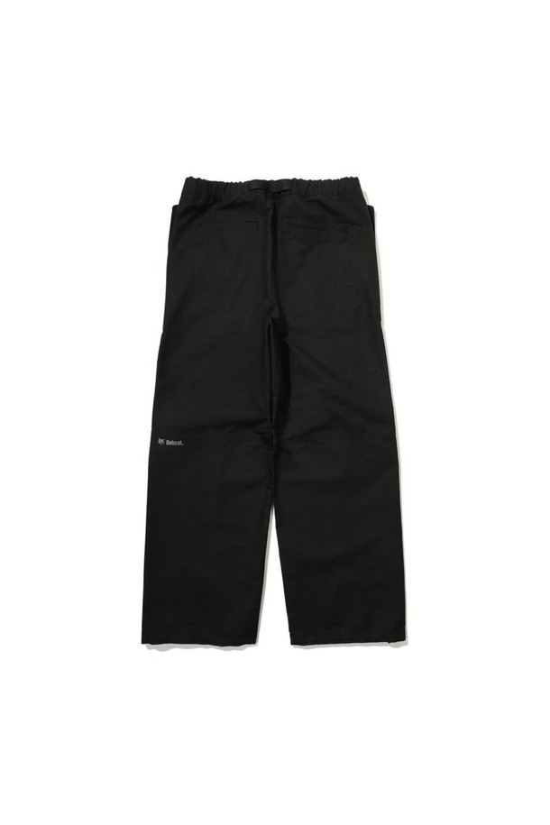 BOBCAT - 캐주얼팬츠 - DOUBLE POCKET PARACHUTE PANTS - BLACK