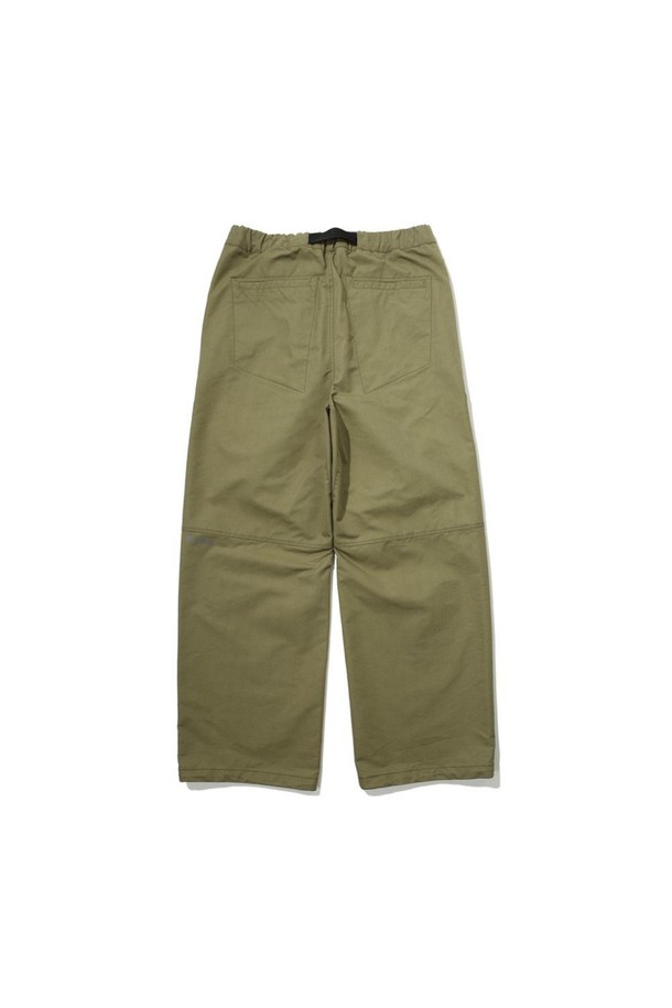 BOBCAT - 캐주얼팬츠 - DOUBLE POCKET PARACHUTE PANTS - KHAKI