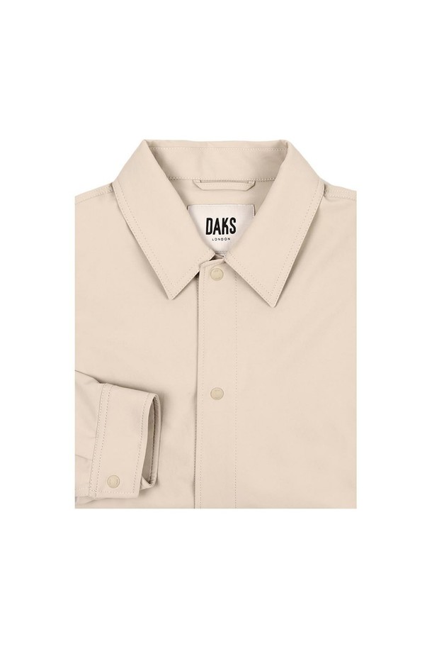 DAKS SHIRTS - 캐주얼셔츠 - [닥스셔츠] 폴리혼방 셔츠자켓 베이지 (DKA1SHCL191I1)