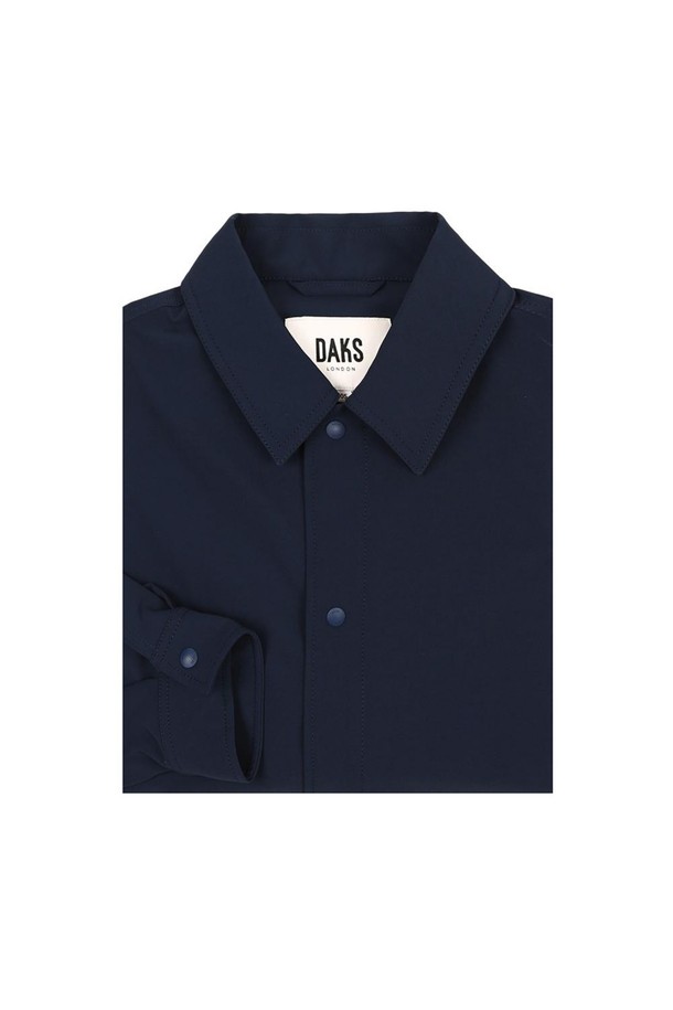 DAKS SHIRTS - 캐주얼셔츠 - [닥스셔츠] 폴리혼방 셔츠자켓 네이비 (DKA1SHCL191N1)