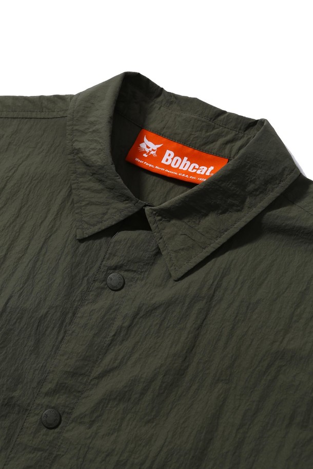 BOBCAT - 반팔셔츠 - Breeze Nylon Short Sleeve Shirts - Khaki