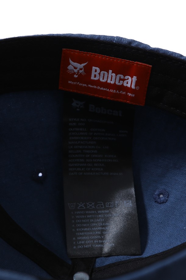 BOBCAT - 악세서리 - Bobcat Vintage Cap - Blue