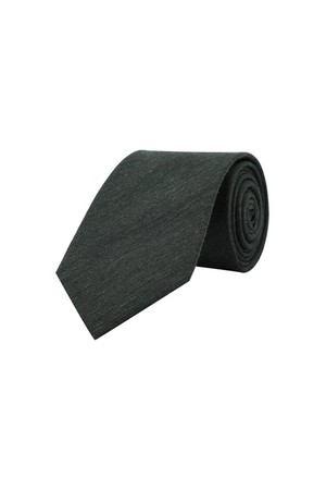 실크혼방 슬림 솔리드 넥타이