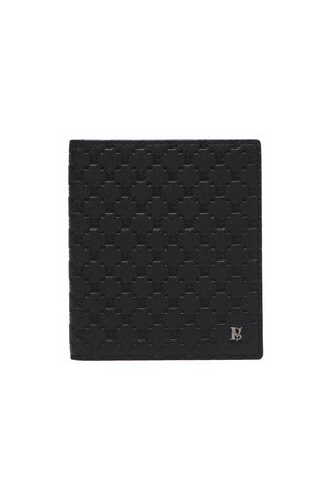 [베노베로] 알렉스 소프트 엠보 소가죽 미니 중지갑 Mini Wallet 6cc black