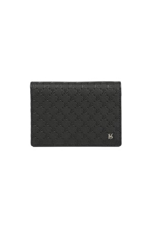 [베노베로] 알렉스 소프트 엠보 소가죽 반지갑 Billfold Wallet 9cc black