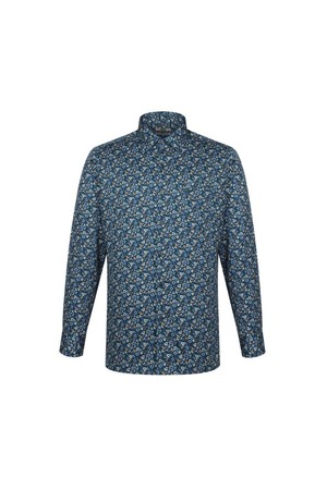 코튼100 프린트 캐주얼 셔츠