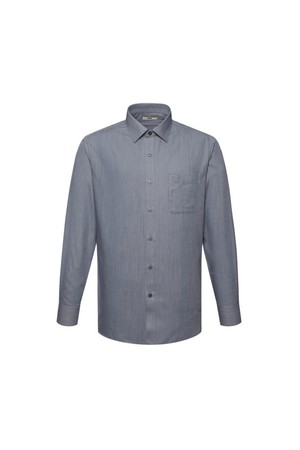 면혼방 이지케어 마이크로 조직 솔리드패턴 셔츠