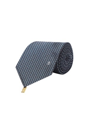 실크혼방 올오버 넥타이 민트