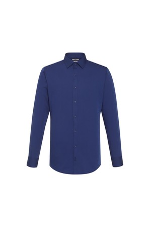 폴리혼방 이지케어 스트레치 슬림핏 드레스셔츠