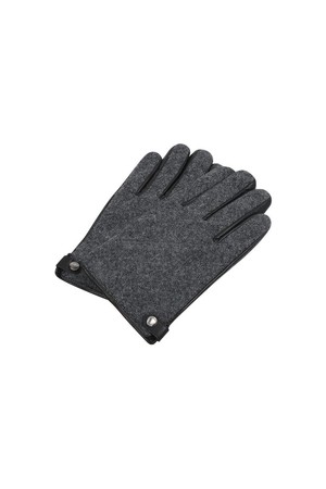 [아울렛] 양가죽 콤비 마이크로 스마트터치 장갑 블랙