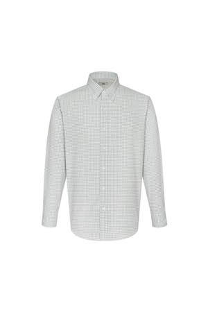 코튼100 스몰 깅엄체크 캐주얼 셔츠