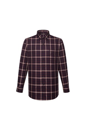 코튼100 스몰체크 캐주얼 셔츠