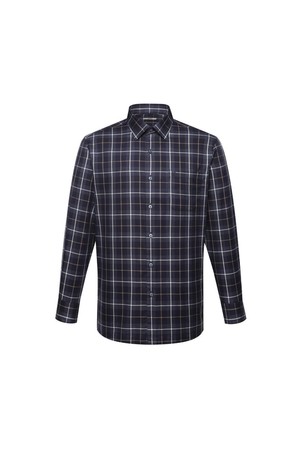 코튼100 스몰체크 캐주얼 셔츠