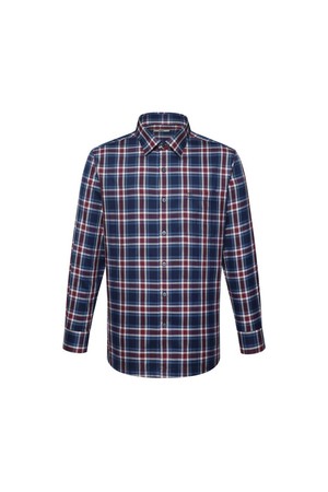 코튼100 스몰체크 캐주얼 셔츠