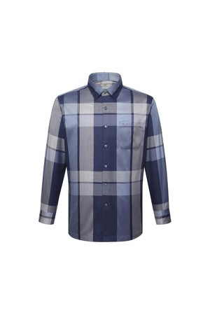 코튼100 라지체크 캐주얼 셔츠