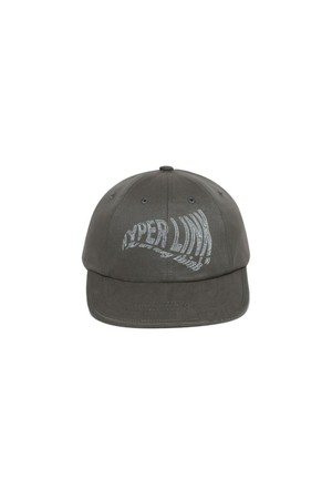 HYPER LINK 8-PANEL CAP - CHARCOAL GREY