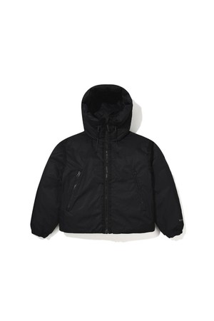 TAPE DOWN JACKET - BLACK