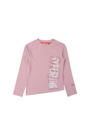 WMS Graphic Long-Sleeve tee - PINK