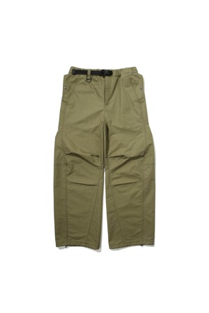 DOUBLE POCKET PARACHUTE PANTS - KHAKI