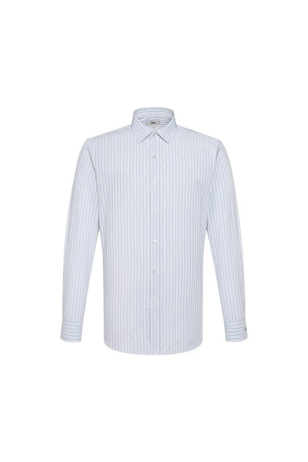 DAKS SHIRTS - 드레스셔츠 - [닥스셔츠] 면 100 스트라이프 셔츠 레귤러핏 네이비 (DKA1SHDL273N1)