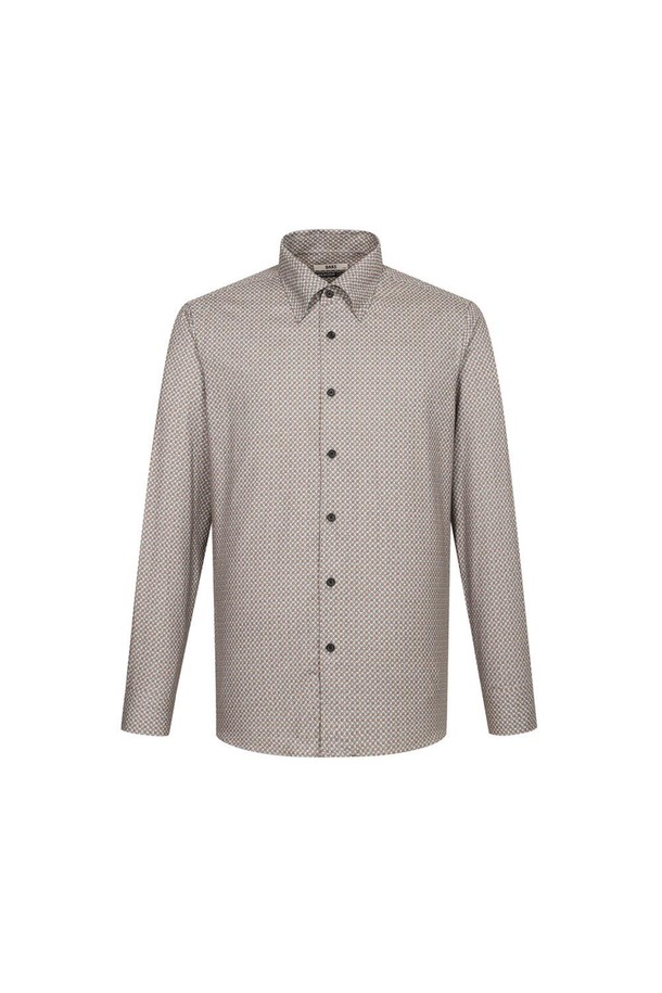 부드러운 기모 안감으로 포근함을 더한 남성용 드레스셔츠입니다. 차분한 그레이 컬러에 프린트 패턴으로 포인트를 주어 베이직하면서도 클래식한 스타일을 연출합니다. 쌀쌀한 가을, 겨울철에도 따뜻하게 착용할 수 있으며, 컴포트 슬림핏으로 편안한 착용감을 선사합니다. 오피스룩, 비즈니스 캐주얼, 출근룩 등 다양한 TPO에 활용 가능한 실용적인 아이템입니다. 미니멀한 디자인으로 어떤 스타일에도 쉽게 매치할 수 있습니다.
