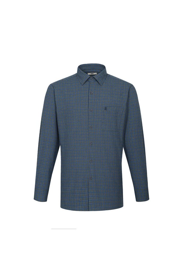 네이비 컬러의 기모 폴리혼방 스몰체크 셔츠입니다. 가을, 겨울 시즌에 어울리는 두꺼운 두께감으로 따뜻하게 착용할 수 있으며, 이지케어 기능으로 관리가 용이합니다. 레귤러핏 디자인으로 편안한 착용감을 제공하며, 차이나칼라와 긴소매 기장이 특징입니다. 부드러운 촉감의 기모 안감으로 포근함을 더하였으며, 출근룩 및 비즈니스 캐주얼 스타일, 클래식, 미니멀, 캐주얼 스타일에 모두 잘 어울립니다.
