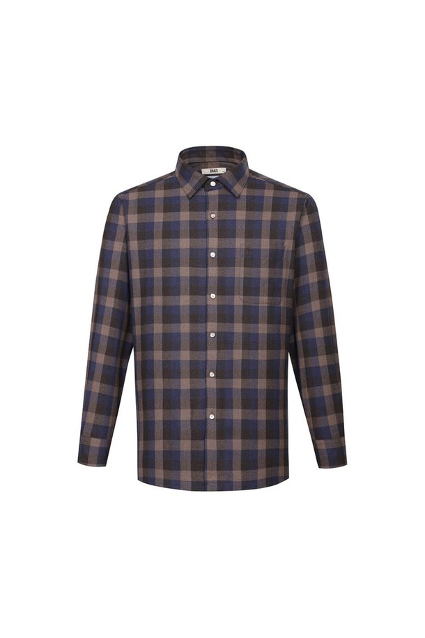 네이비와 브라운 컬러의 울 100% 소재로 제작된 워셔블 미디엄 체크 셔츠입니다. 가을과 겨울에 어울리는 두꺼운 두께감과 긴 소매 기장으로 따뜻하게 착용할 수 있습니다. 레귤러핏으로 제작되어 편안한 착용감을 제공하며, 차이나칼라 디자인이 클래식한 무드를 더합니다. 일상, 출근룩, 비즈니스 캐주얼, 모임룩 등 다양한 TPO에 활용 가능하며, 캐주얼, 클래식, 미니멀한 스타일 연출에 적합합니다. 워셔블 기능으로 관리가 용이하며, 버튼 여밈 방식으로 간편하게 착용할 수 있습니다.
