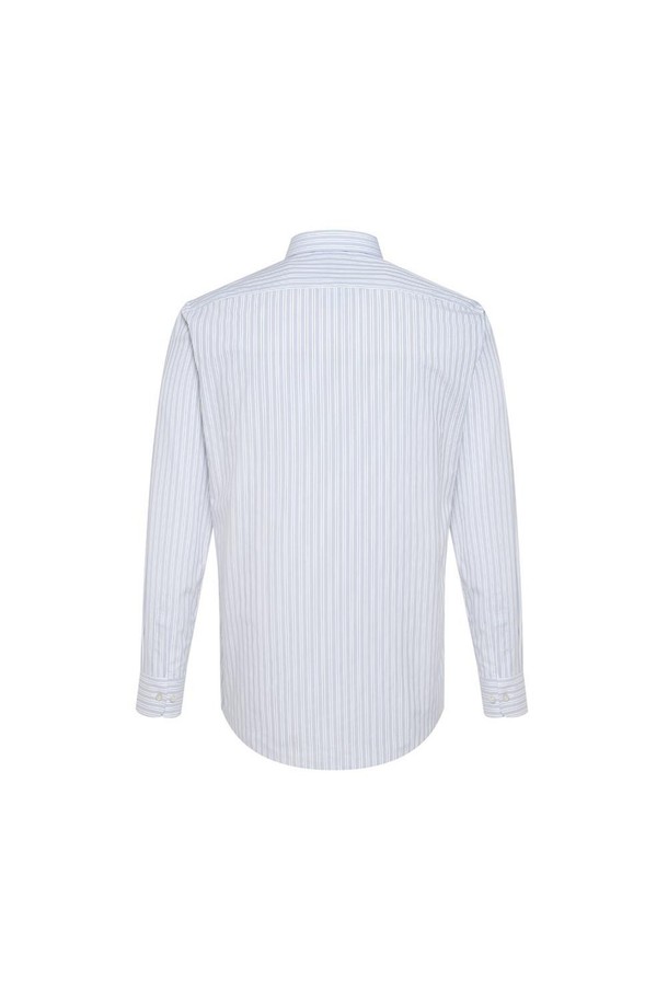 DAKS SHIRTS - 드레스셔츠 - [닥스셔츠] 면 100 스트라이프 셔츠 레귤러핏 네이비 (DKA1SHDL273N1)