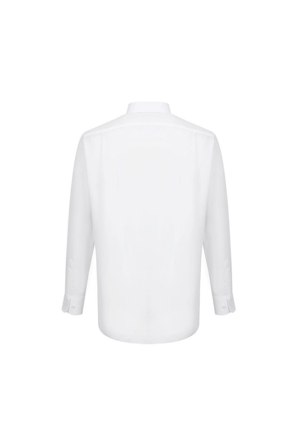 DAKS SHIRTS - 드레스셔츠 - [닥스셔츠] 폴리혼방 도비조직 레귤러핏 화이트 (DLS3SHDL101A1)