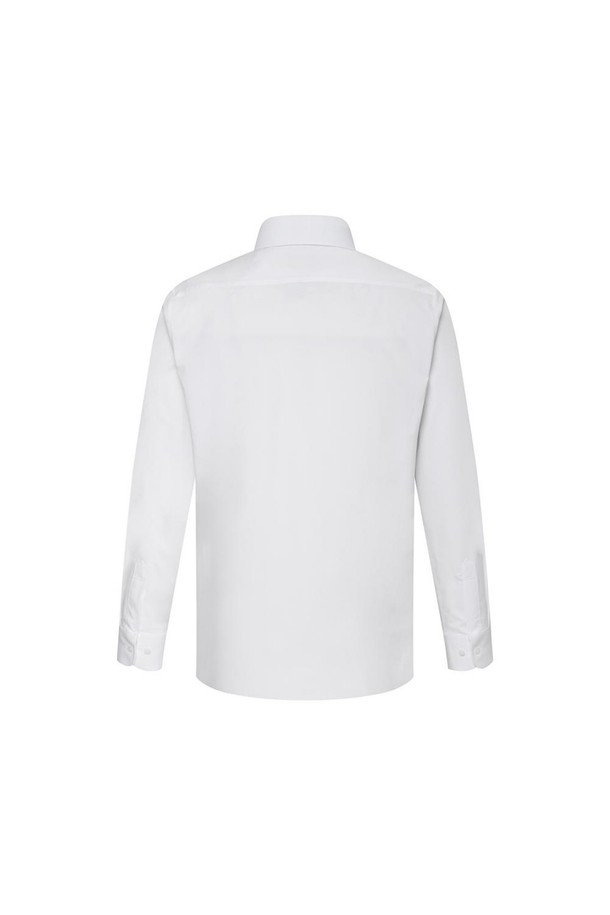 **폴리혼방 이지케어 스트레치 드레스셔츠 컴포트슬림핏**은 남성용 드레스셔츠로, 일상 및 비즈니스에 적합합니다. 화이트 컬러의 무지 디자인이며, 사계절 착용 가능한 얇은 두께의 긴소매 셔츠입니다. 폴리에스테르와 스판덱스 혼방 소재로 제작되어 부드러운 촉감과 뛰어난 스트레치 기능을 제공합니다. 이지케어 기능을 갖춰 관리가 용이하며, 컴포트슬림핏으로 편안한 착용감을 선사합니다. 오피스룩, 비즈니스 캐주얼, 출근룩 등 클래식하고 미니멀한 스타일 연출에 활용하기 좋습니다.
