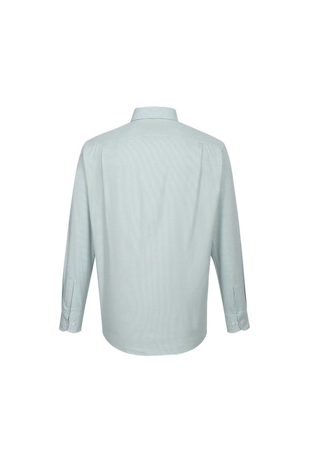 민트 컬러의 기모 면혼방 하운드투스 체크 셔츠 레귤러핏입니다. 가을, 겨울 시즌에 어울리는 두꺼운 두께감으로 포근하게 착용 가능하며, 부드러운 촉감과 기모 안감으로 보온성을 높였습니다. 차이나칼라 디자인과 긴 소매 기장으로 클래식, 미니멀, 캐주얼 스타일을 모두 소화할 수 있습니다. 출근룩과 비즈니스 캐주얼에도 활용하기 좋은 아이템입니다. 레귤러핏으로 편안한 착용감을 선사합니다.

