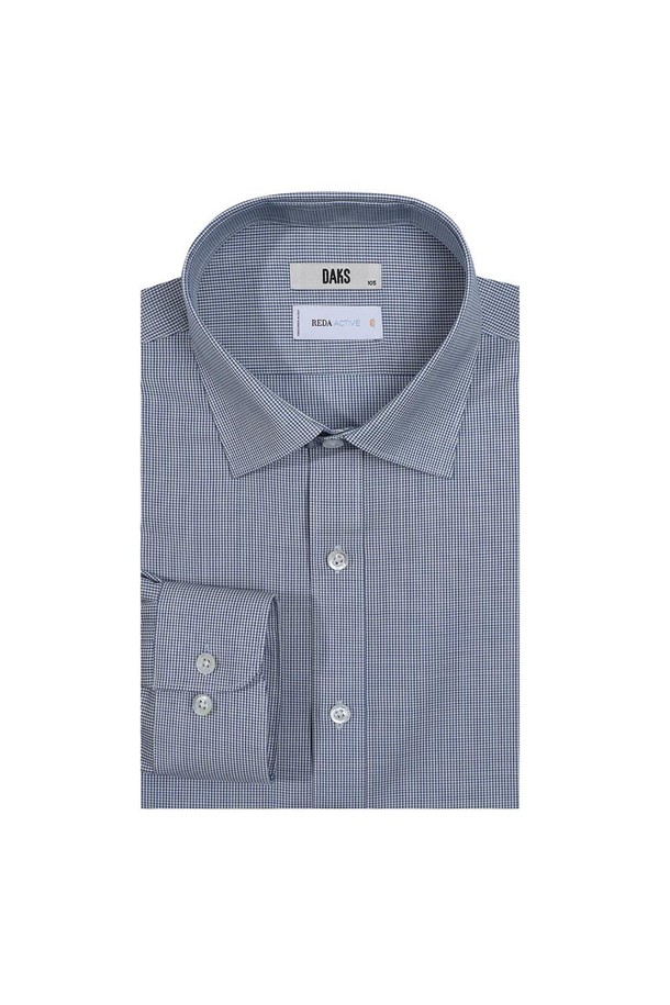 DAKS SHIRTS - 드레스셔츠 - [닥스셔츠] 울100 드레스셔츠 레귤러핏 블루 (DLP1SHDL151B1)