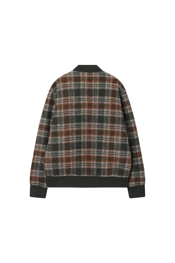 방모 체크 패턴 블루종 카키는 가을과 겨울에 착용하기 좋은 남성용 블루종입니다. 뻣뻣한 촉감의 방모 소재로 제작되어 두꺼운 두께감을 자랑하며, 캐주얼한 스타일을 연출하기 좋습니다. 카키와 브라운 컬러의 조화로운 체크 패턴이 돋보이며, 레귤러 핏과 집업 여밈 방식으로 편안한 착용감을 제공합니다. 출근룩과 모임룩 모두 활용 가능하며, 캐주얼, 클래식, 미니멀 스타일을 즐겨 입는 분들께 추천합니다.
