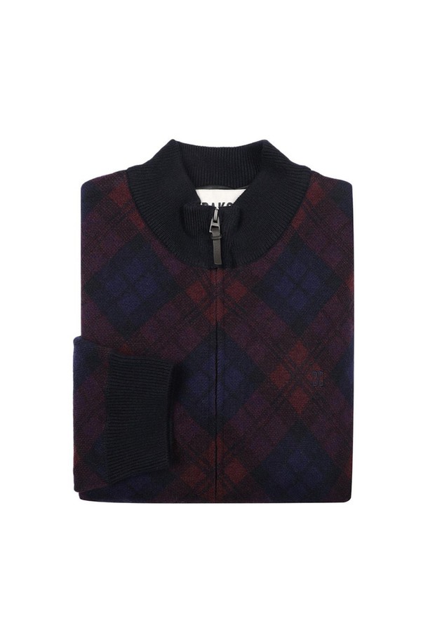 울 100% 체크 자카드 방풍 풀집업은 가을, 겨울 시즌 출근룩과 미니멀한 스타일을 연출하기에 좋은 상의입니다. 네이비와 버건디 두 가지 색상으로 출시되었으며, 클래식한 무드의 레귤러핏 디자인입니다. 울 100% 소재로 제작되어 두꺼운 두께감을 자랑하며, 방풍 기능으로 추운 날씨에도 따뜻하게 착용할 수 있습니다. 하이넥 디자인과 긴 소매 기장, 체크 자카드 패턴이 세련된 느낌을 더하며, 집업 스타일로 간편하게 여밀 수 있습니다.
