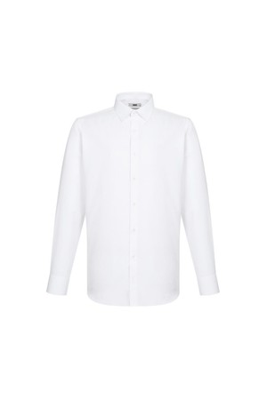 폴리혼방 솔리드패턴 드레스컴포트슬림핏 셔츠