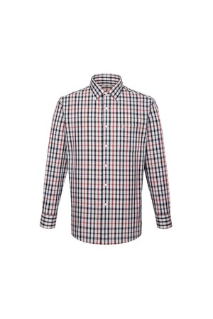 코튼100 스몰체크 캐주얼 셔츠