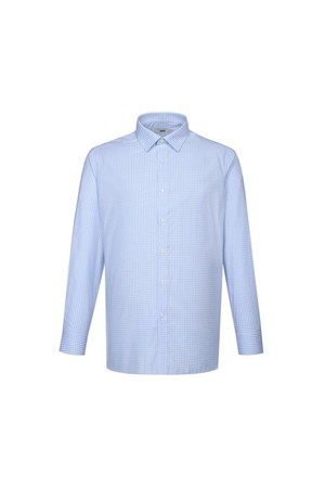 텐셀혼방 마이크로체크 셔츠