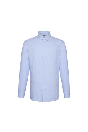 면혼방 스트라이프 드레스셔츠