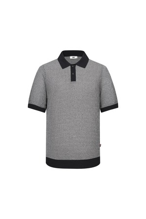 페이퍼 혼방 카라니트