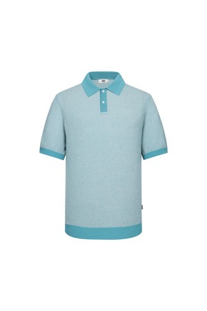 페이퍼 혼방 카라니트