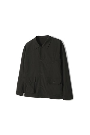 트러커 셔츠형 자켓 카키